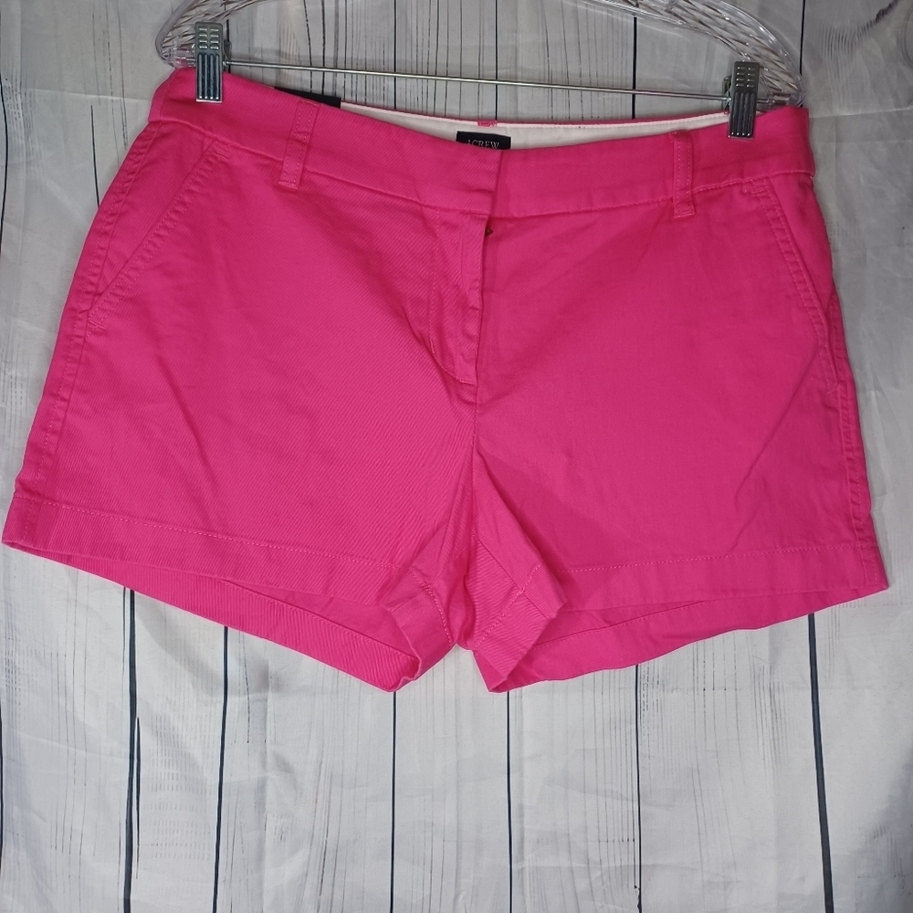 J.Crew Factory 3.5" Pink Shorts NWT